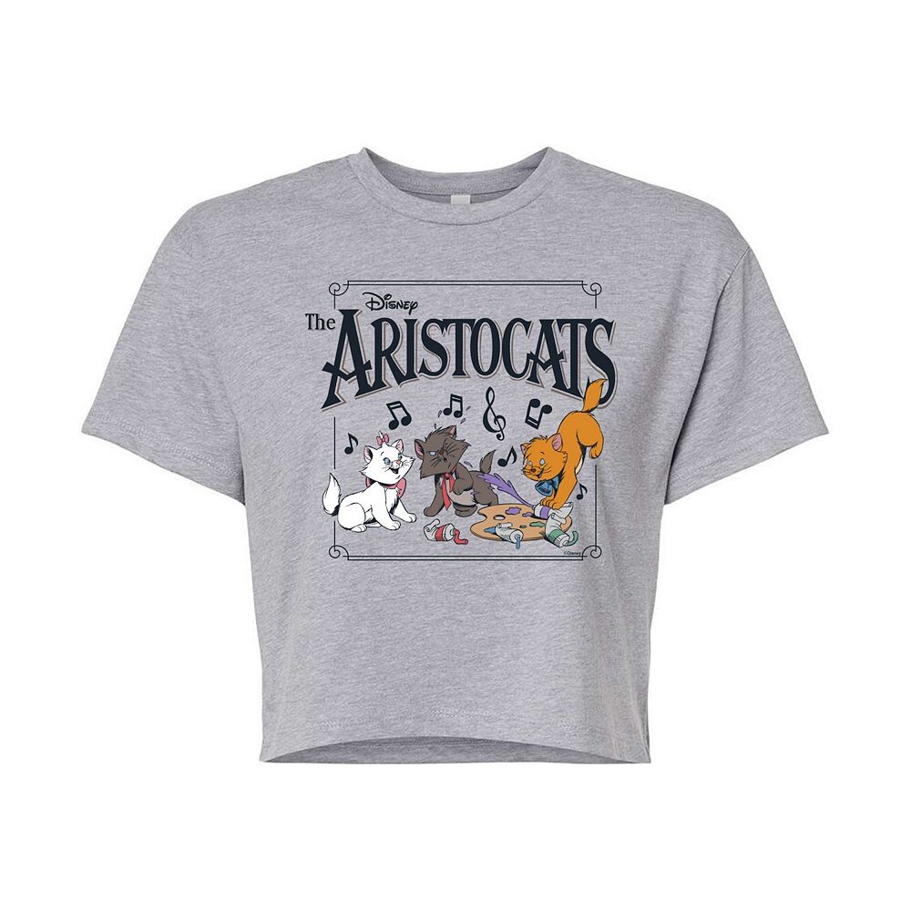 Укороченная футболка с плакатом Disney's The Aristocats Juniors, цвет Heather Gray
Укороченная футболка с плакатом Disney's The Aristocats Juniors, цвет Heather Gray