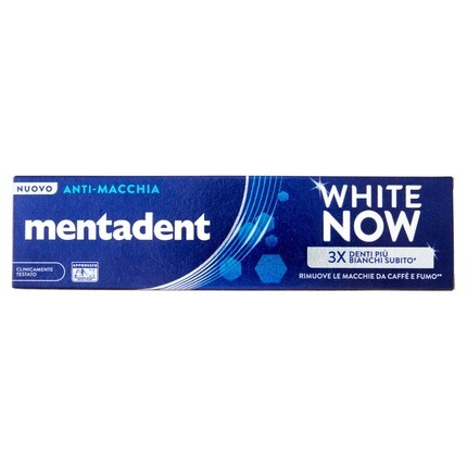 White Now Отбеливающая зубная паста 75 мл Mentadent
White Now Отбеливающая зубная паста 75 мл Mentadent