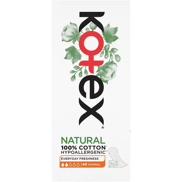 Обычные гигиенические прокладки, 40 шт./1 упаковка. Kotex Liners
Обычные гигиенические прокладки, 40 шт./1 упаковка. Kotex Liners