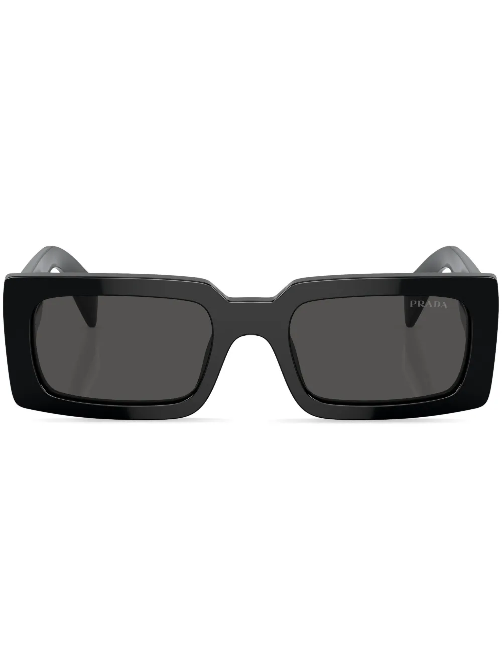 Солнцезащитные очки PR A07S Prada Eyewear, черный 
Солнцезащитные очки PR A07S Prada Eyewear, черный