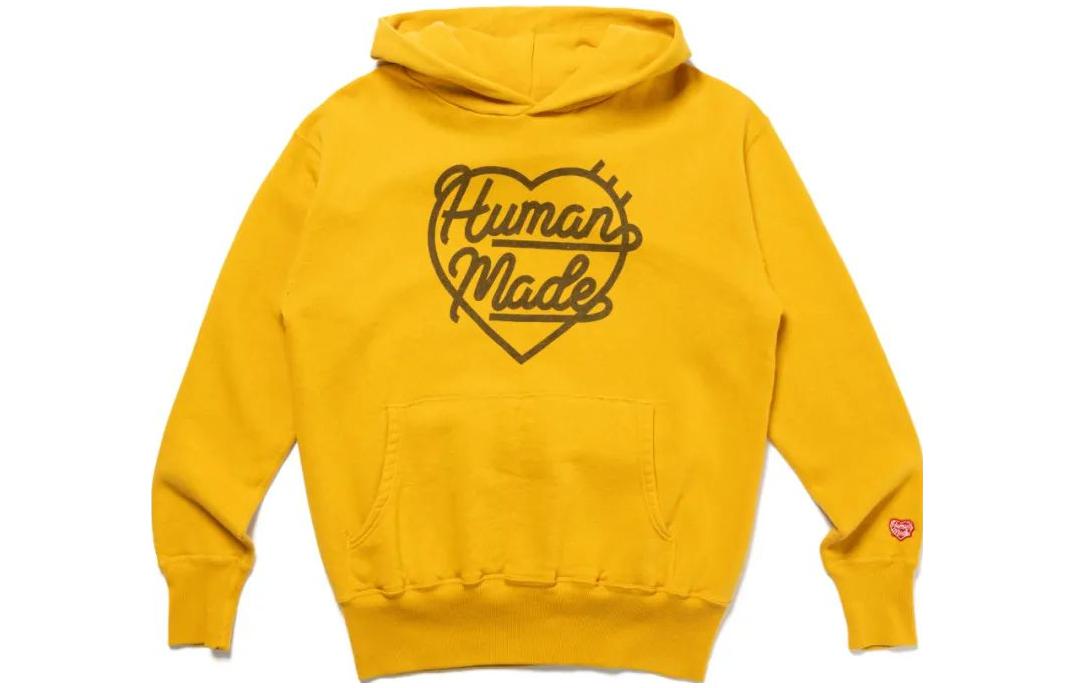 Худи с принтом логотипа HUMAN MADE, желтый
Худи с принтом логотипа HUMAN MADE, желтый