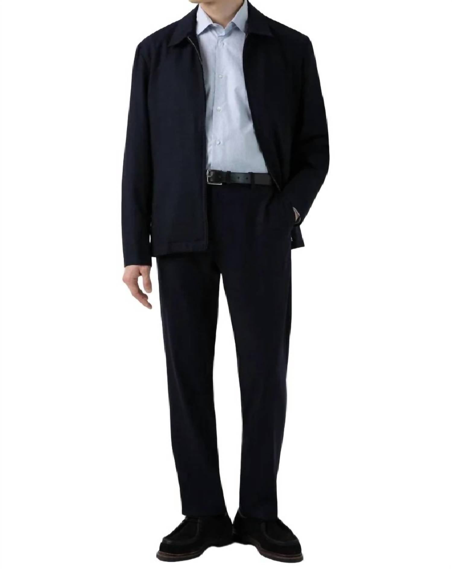 Брюки из текстурированной шерсти темно-синего цвета Sunspel
Брюки из текстурированной шерсти темно-синего цвета Sunspel