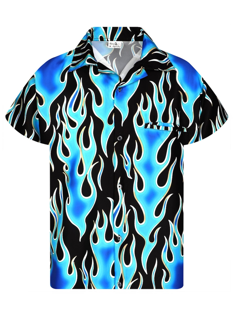 Рубашка King Kameha Flames Wild, синий
Рубашка King Kameha Flames Wild, синий