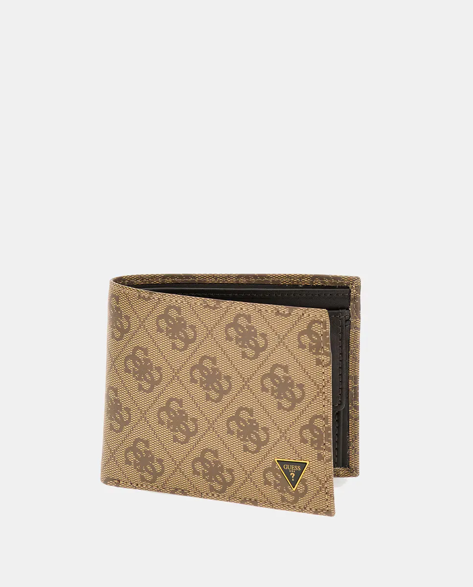 Мужской пионовидный кошелек Guess, коричневый
Мужской пионовидный кошелек Guess, коричневый