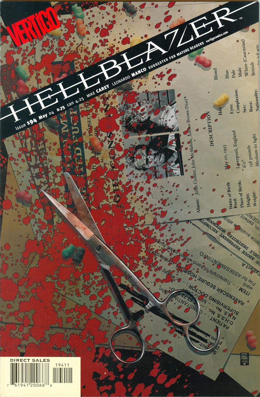 Hellblazer, No. 194 (DC Comics / Vertigo)
Hellblazer, No. 194 (DC Comics / Vertigo)