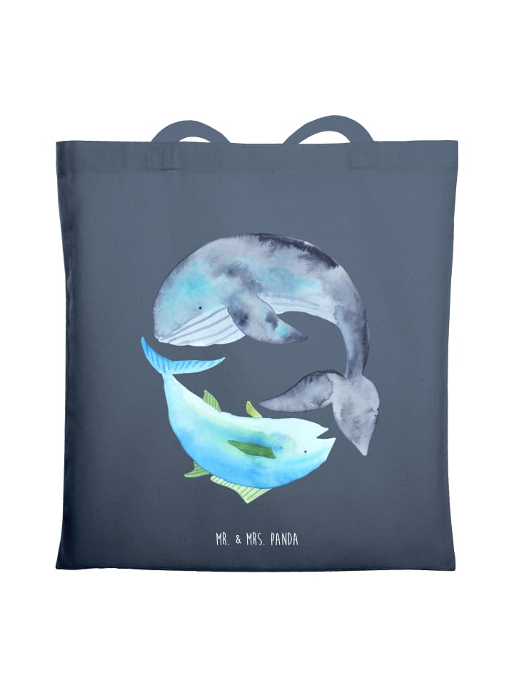 Mr. & Mrs. Panda Джутовая сумка с изображением кита и тунца, без надписи, индиго-синего цвета
Mr. & Mrs. Panda Джутовая сумка с изображением кита и тунца, без надписи, индиго-синего цвета