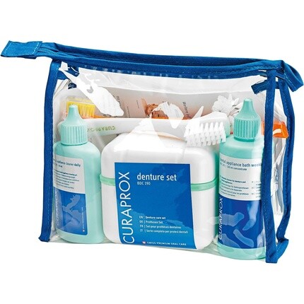 Набор для чистки зубных протезов Curaprox BDC с гелем для ежедневного ухода, чистящим средством для еженедельного использования, щеткой для чистки и коробкой для чистки зубных протезов
Набор для чистки зубных протезов Curaprox BDC с гелем для ежедневного ухода, чистящим средством для еженедельного использования, щеткой для чистки и коробкой для чистки зубных протезов
