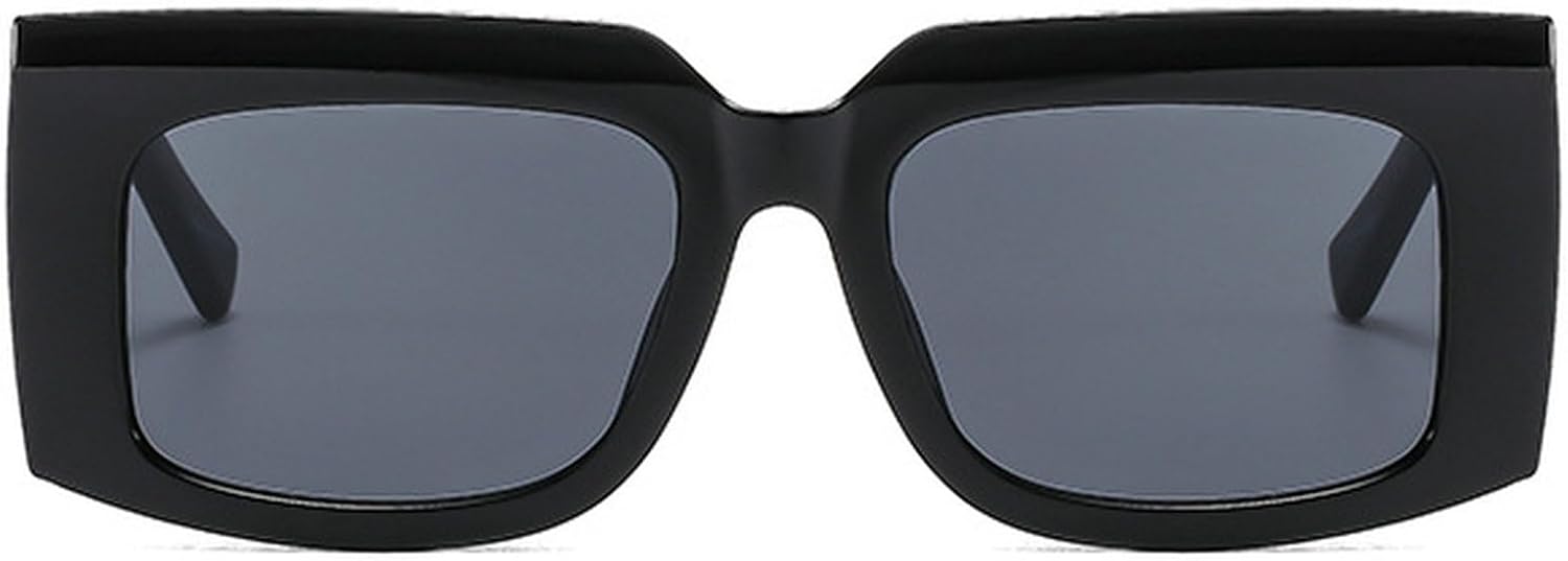 Модные квадратные солнцезащитные очки для женщин, защита от УФ-излучения UV400, винтажные панк-очки для мужчин, простой стиль, женские солнцезащитные очки mincl, Black
Модные квадратные солнцезащитные очки для женщин, защита от УФ-излучения UV400, винтажные панк-очки для мужчин, простой стиль, женские солнцезащитные очки mincl, Black