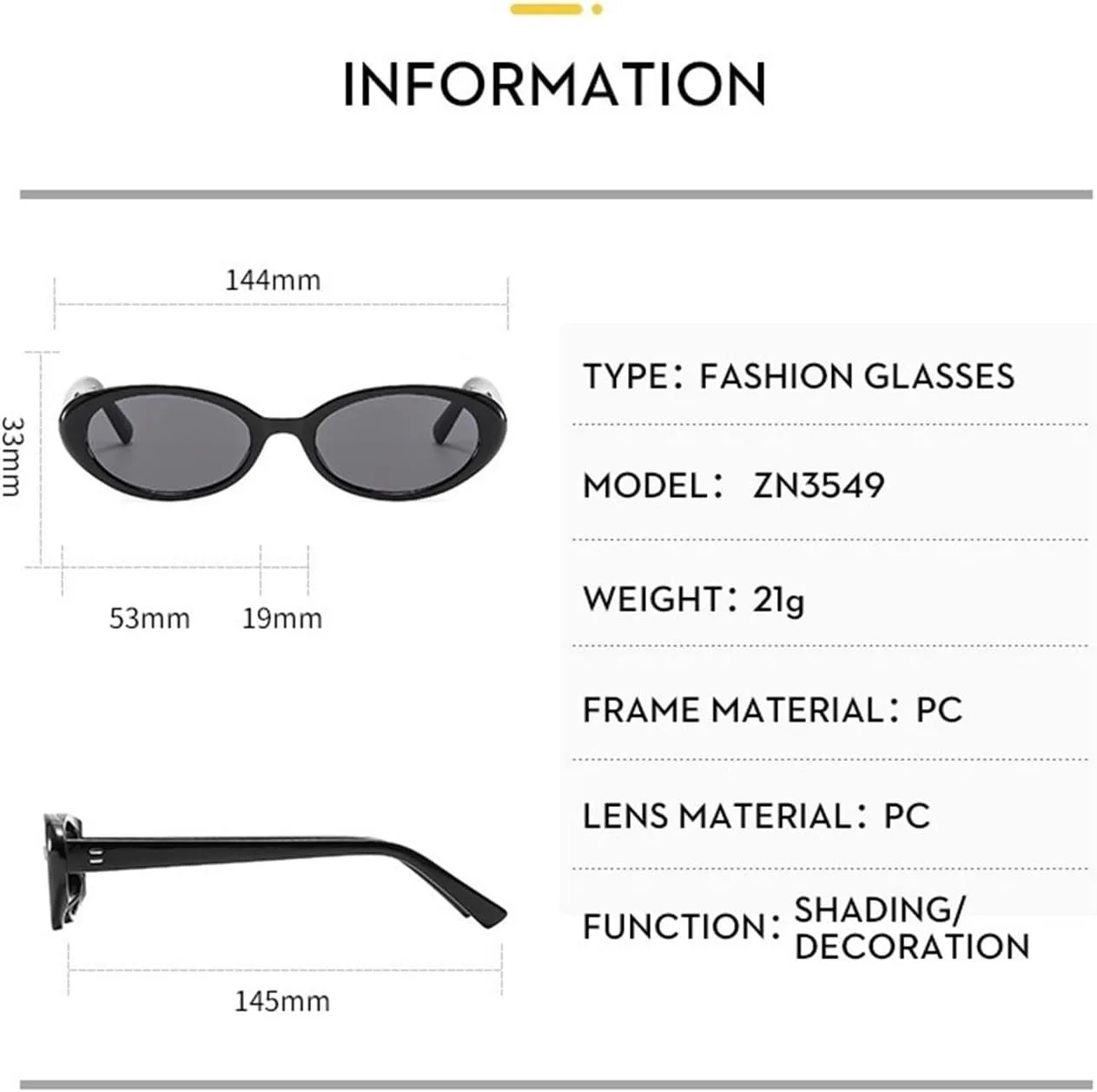 Мужские солнцезащитные очки в маленькой оправе для отдыха, для вождения, женские — для активного отдыха, декоративные солнцезащитные очки Generic, Multi-colored
Мужские солнцезащитные очки в маленькой оправе для отдыха, для вождения, женские — для активного отдыха, декоративные солнцезащитные очки Generic, Multi-colored