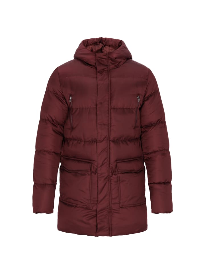 MO Мужская парка бордового цвета
MO Мужская парка бордового цвета