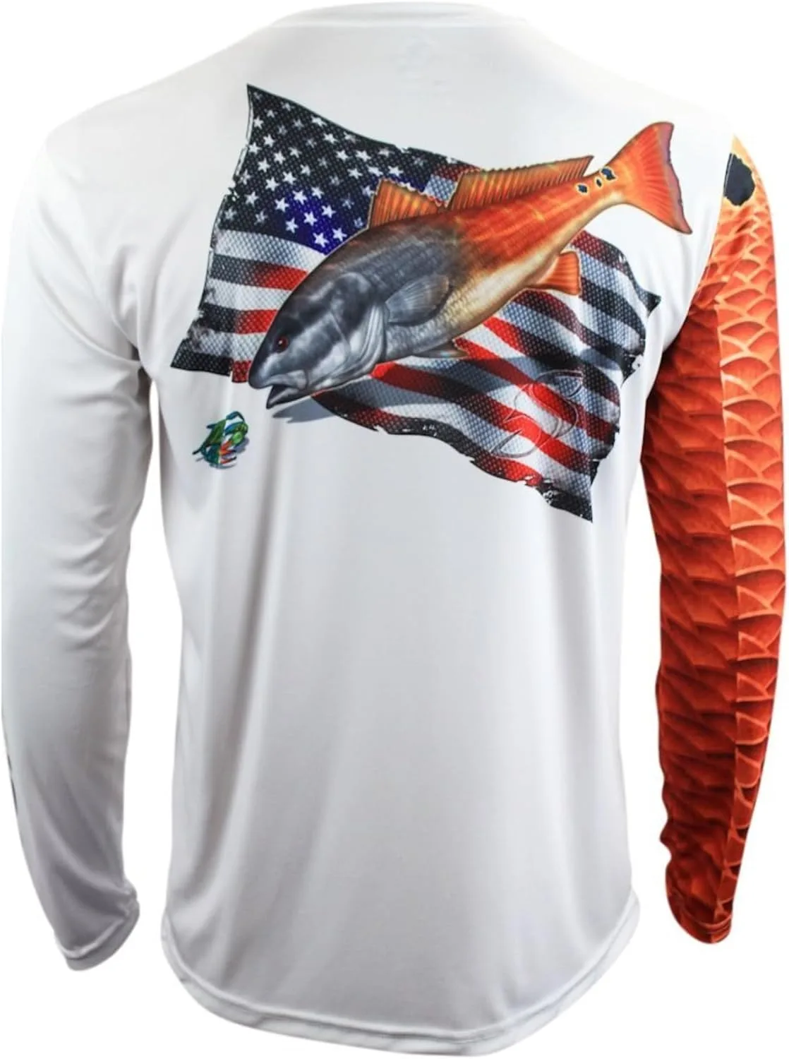 Salty Scales Redfish мужская рыболовная рубашка с длинным рукавом, Dri-Fit Performance
Salty Scales Redfish мужская рыболовная рубашка с длинным рукавом, Dri-Fit Performance