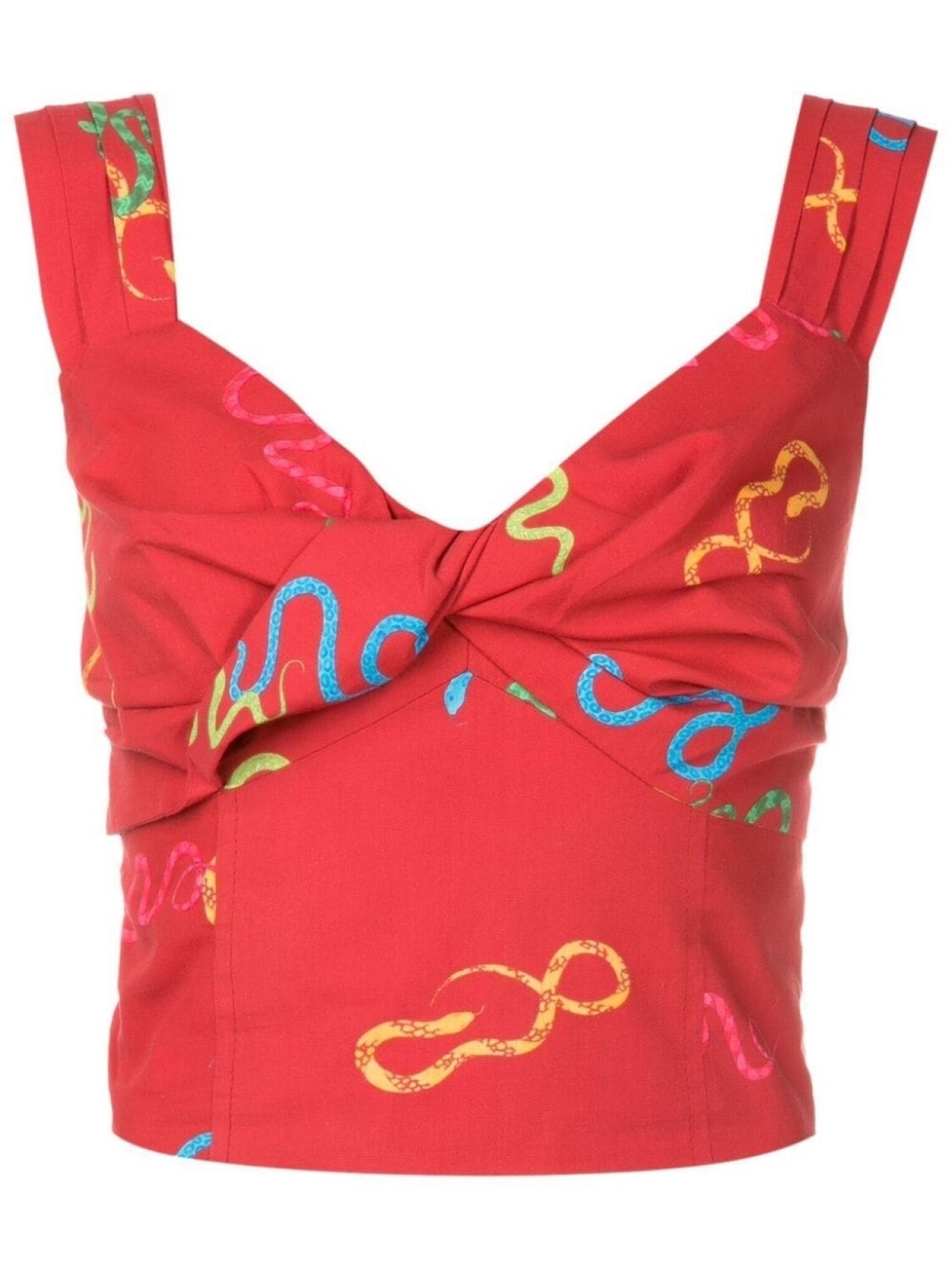 Укороченный топ Retorcido с принтом Isolda, красный
Укороченный топ Retorcido с принтом Isolda, красный