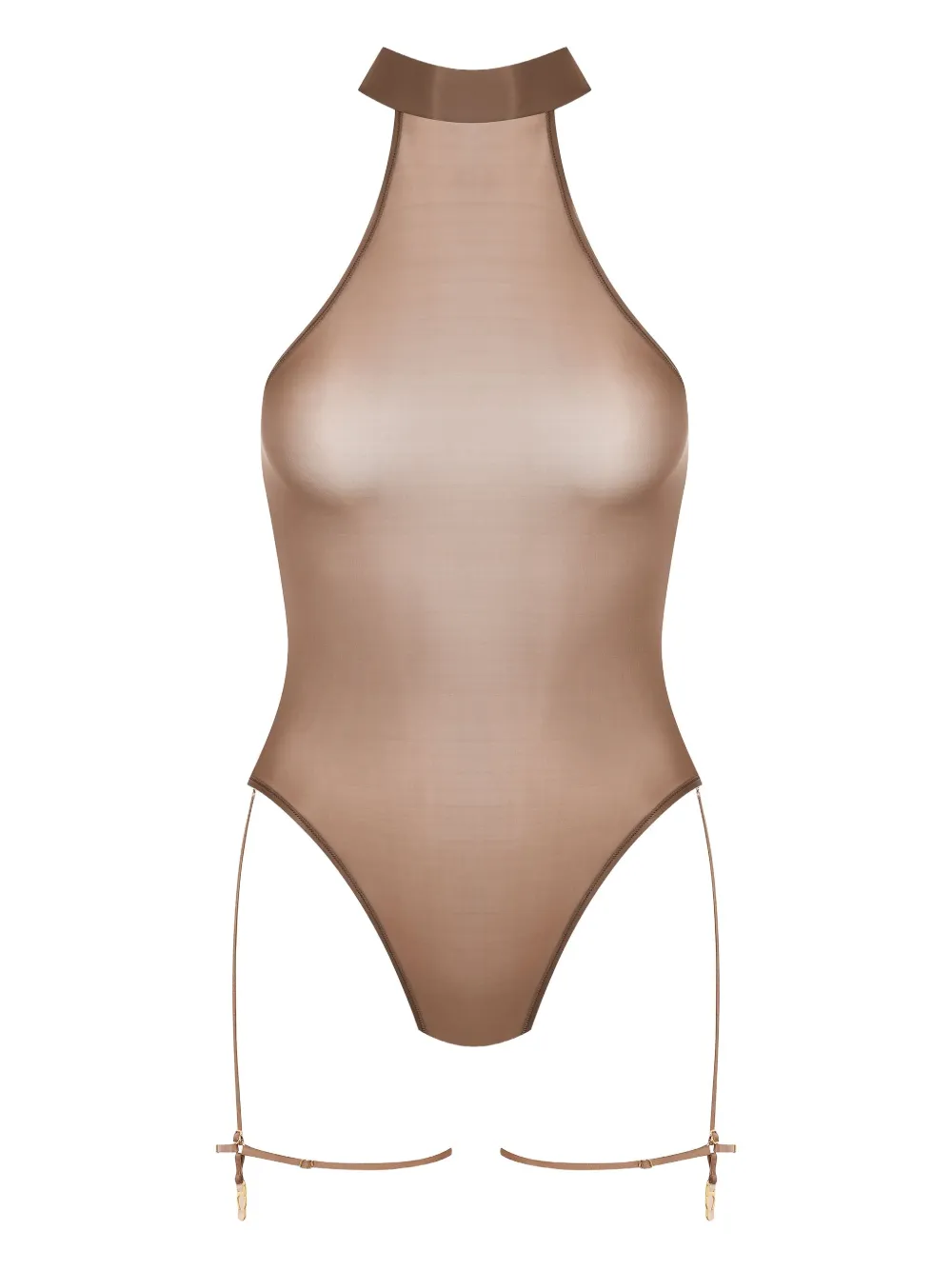 Боди-стринги French Kiss Light с бретелькой через шею Maison Close, коричневый
Боди-стринги French Kiss Light с бретелькой через шею Maison Close, коричневый