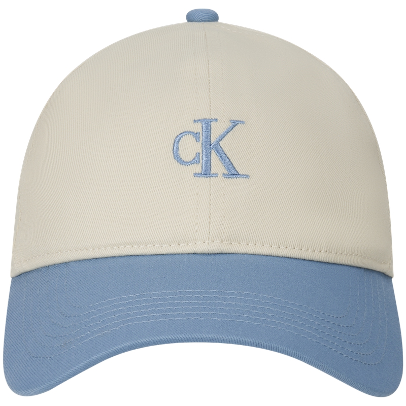 Calvin Klein Хлопковая бейсболка унисекс, CFF-Ecru/Star Blue
Calvin Klein Хлопковая бейсболка унисекс, CFF-Ecru/Star Blue
