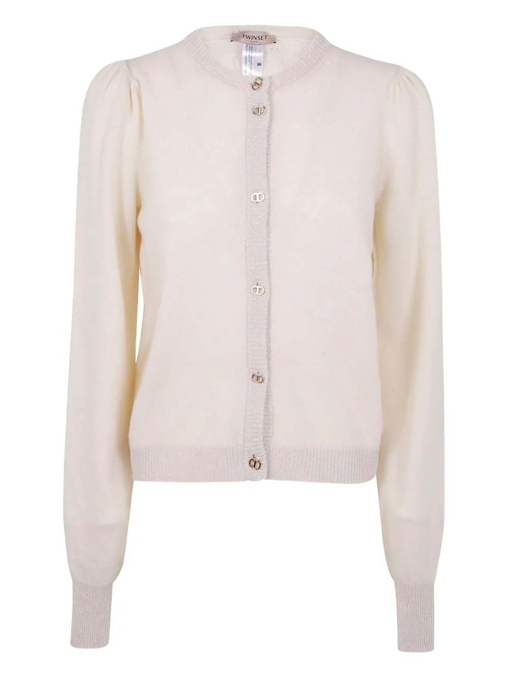Кардиган с рукавами-буфами и пуговицами TWINSET, нейтральный
Кардиган с рукавами-буфами и пуговицами TWINSET, нейтральный