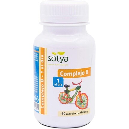 Комплекс B, 60 капсул, Sotya
Комплекс B, 60 капсул, Sotya