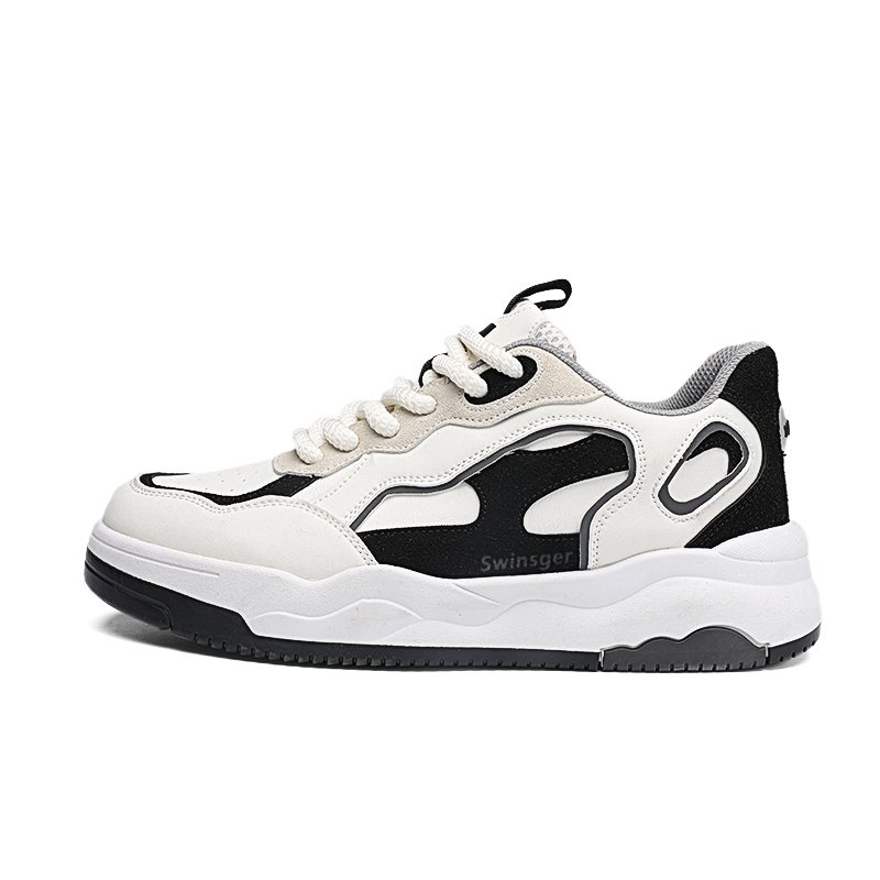 Лёгкие дышащие низкие кроссовки для скейтбординга с эффектом увеличения роста Swinsger, бело-чёрные
Лёгкие дышащие низкие кроссовки для скейтбординга с эффектом увеличения роста Swinsger, бело-чёрные