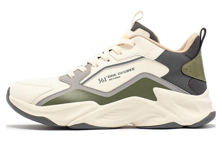 Амортизирующие износостойкие низкие кроссовки для бега мужские Greige 361°, Ecru
Амортизирующие износостойкие низкие кроссовки для бега мужские Greige 361°, Ecru