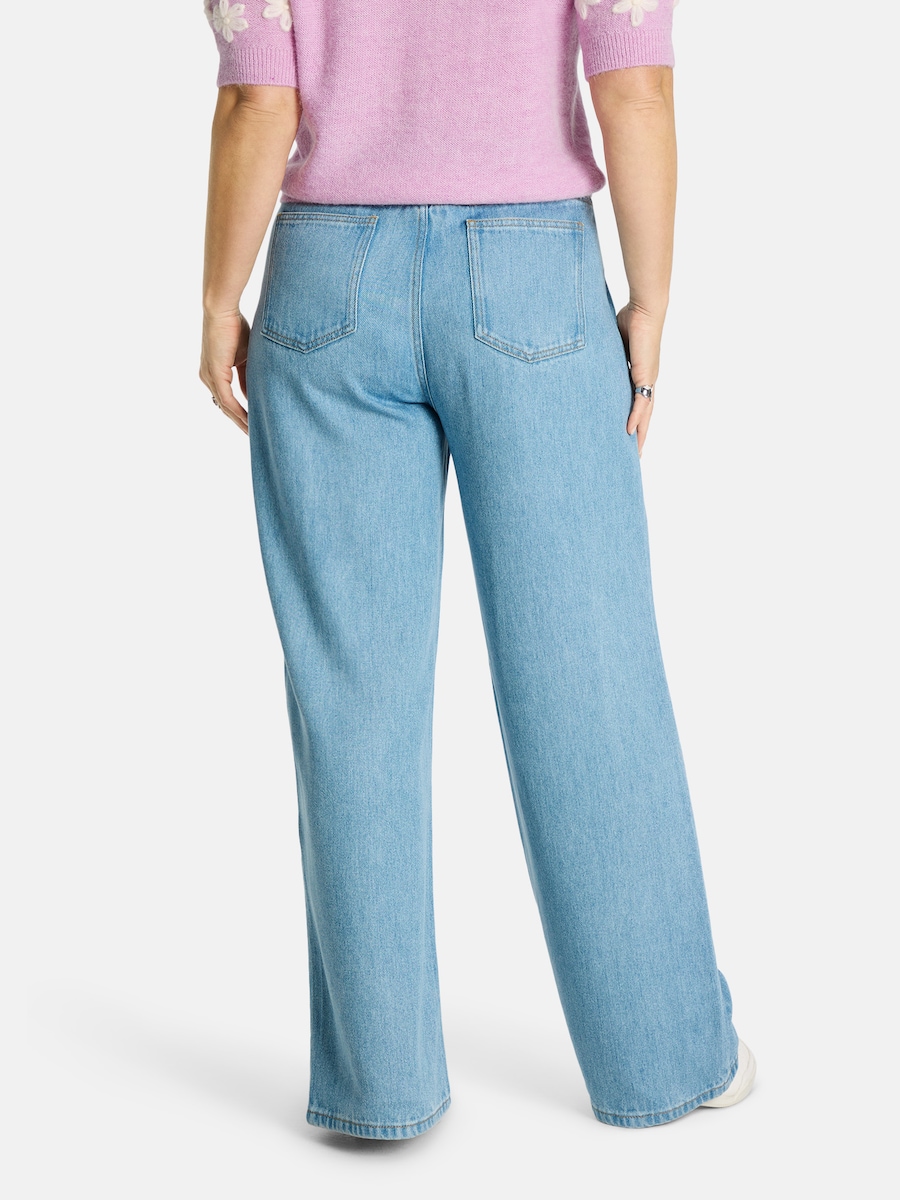 Джинсы с широкими штанинами LIEBLINGSSTÜCK, Blue Denim
Джинсы с широкими штанинами LIEBLINGSSTÜCK, Blue Denim