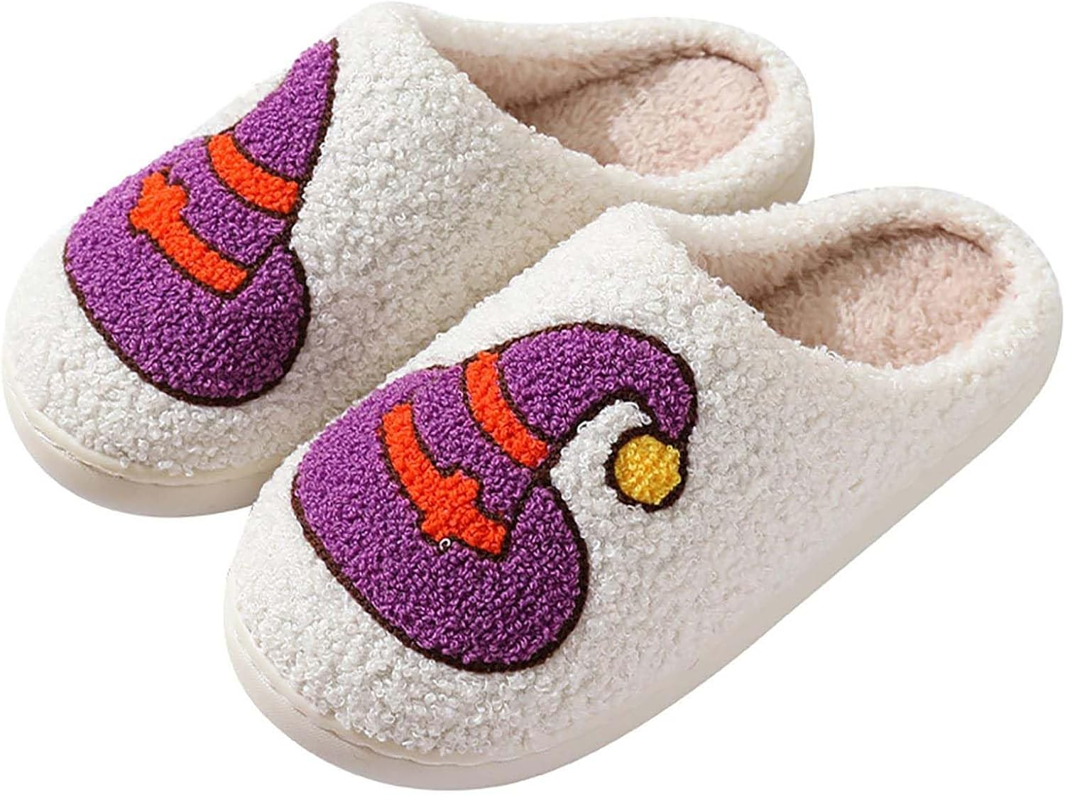 Женские тапочки на Хэллоуин с милым рисунком призрака, теплые зимние пушистые домашние тапочки, уютные и удобные тапочки на низком ходу для дома и улицы Generic, Multicolor 04
Женские тапочки на Хэллоуин с милым рисунком призрака, теплые зимние пушистые домашние тапочки, уютные и удобные тапочки на низком ходу для дома и улицы Generic, Multicolor 04