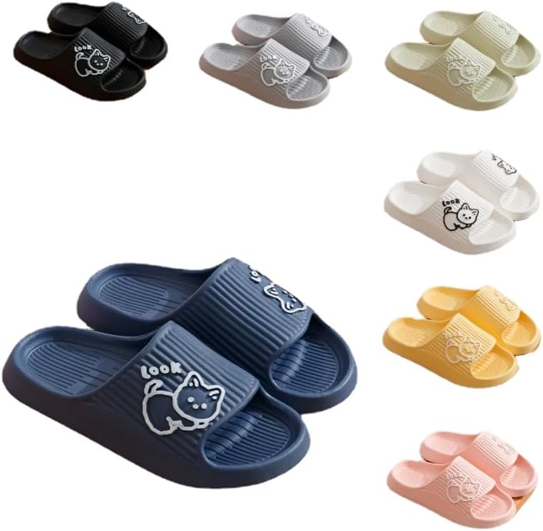 Милые тапочки ALBIVA в виде зайчиков для женщин, летние, мягкая платформа, нескользящие сандалии для дома и улицы, кавайные подарки для женщин и мужчин, синий
Милые тапочки ALBIVA в виде зайчиков для женщин, летние, мягкая платформа, нескользящие сандалии для дома и улицы, кавайные подарки для женщин и мужчин, синий