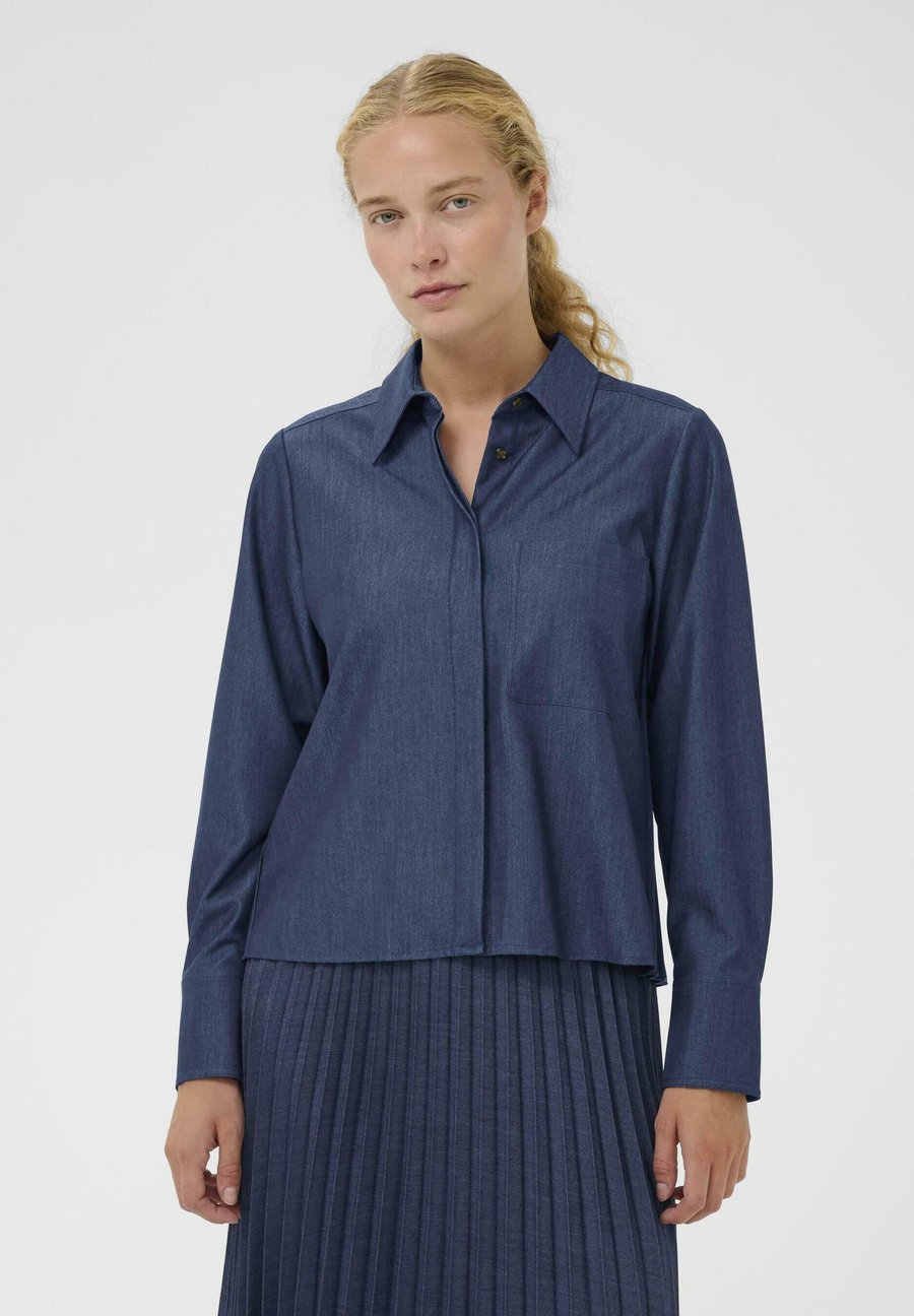 Блуза InWear CHERRIE, Dark Denim/Blue Denim
Блуза InWear CHERRIE, Dark Denim/Blue Denim