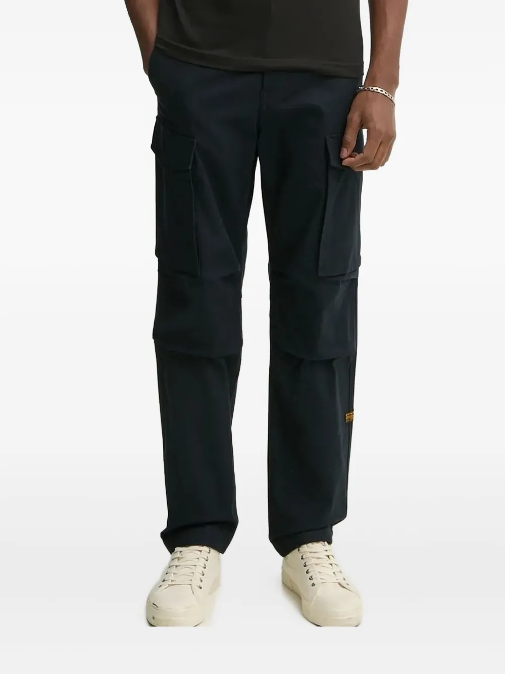 Брюки прямого кроя с карманами-карго G-Star RAW, синий
Брюки прямого кроя с карманами-карго G-Star RAW, синий