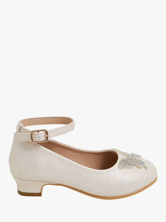 Детские туфли на каблуке с бабочками и стразами Angels by Accessorize, Pale Gold
Детские туфли на каблуке с бабочками и стразами Angels by Accessorize, Pale Gold