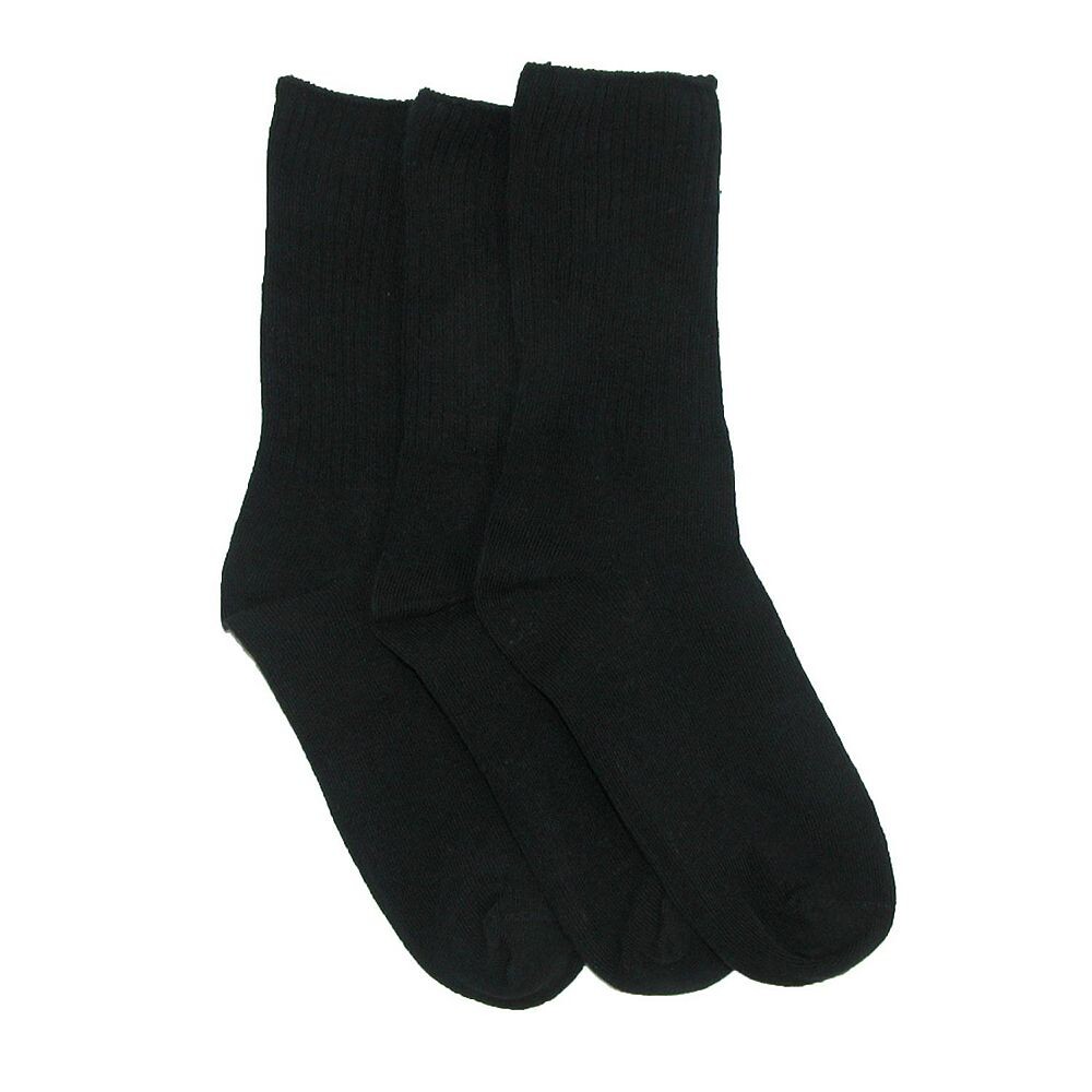 Детские повседневные хлопковые носки с бесшовным носком (3 шт.) Jefferies Socks, черный
Детские повседневные хлопковые носки с бесшовным носком (3 шт.) Jefferies Socks, черный