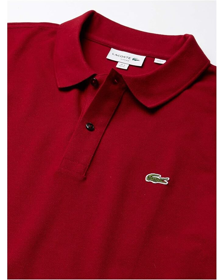Поло Lacoste Short Sleeve Slim Fit Pique Polo, бордо
Поло Lacoste Short Sleeve Slim Fit Pique Polo, бордо