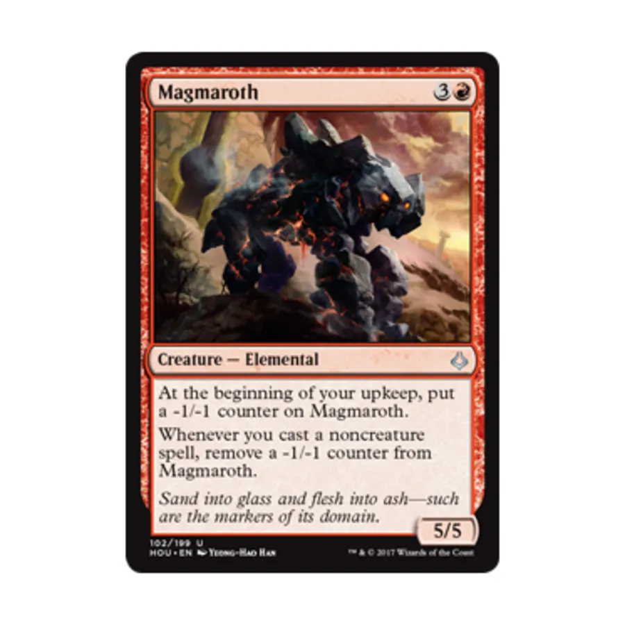 CCG Магмарот (U), MTG - Hour of Devastation
CCG Магмарот (U), MTG - Hour of Devastation