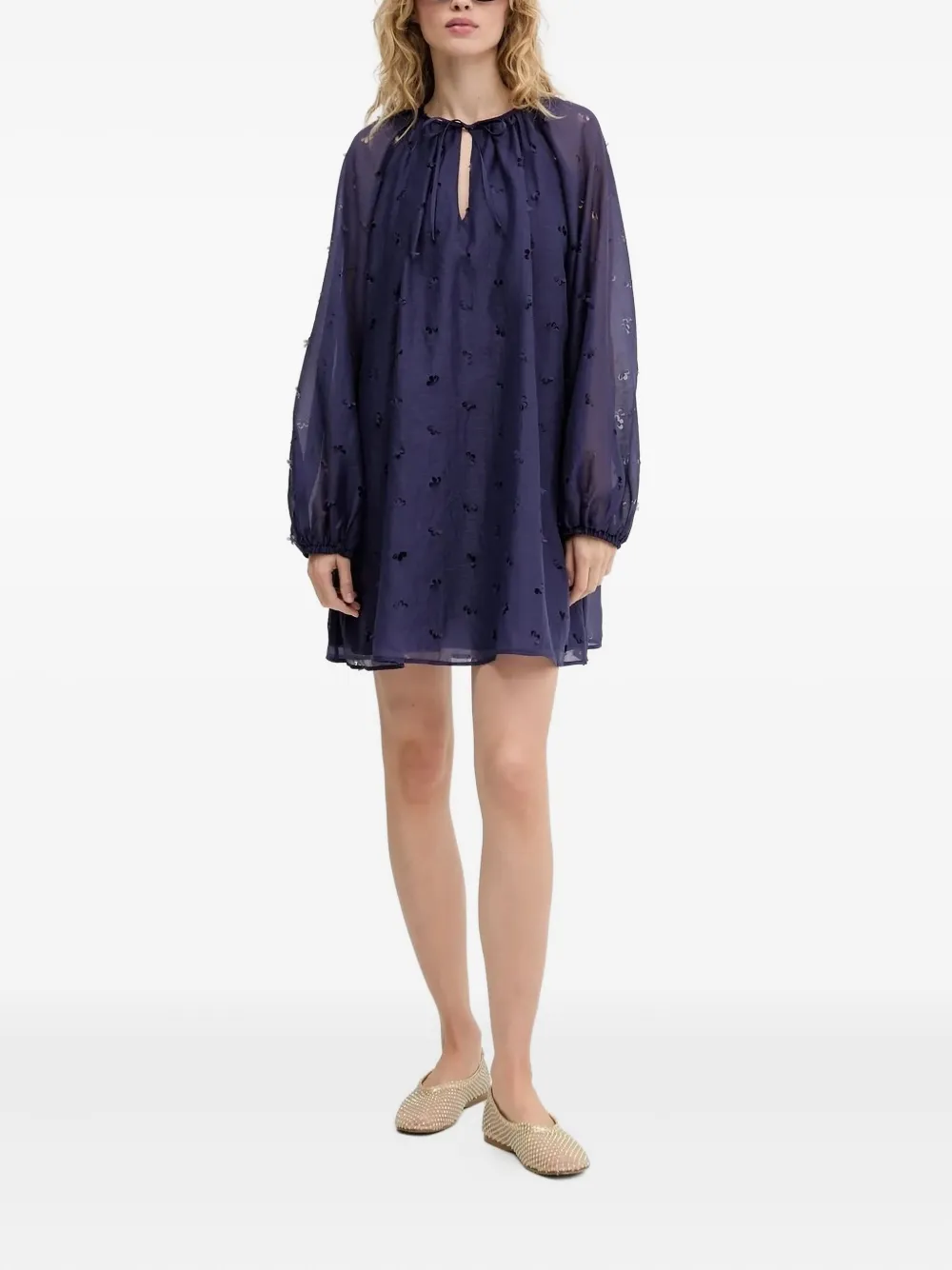 Мини-платье с цветочным вырезом Stine Goya, фиолетовый
Мини-платье с цветочным вырезом Stine Goya, фиолетовый