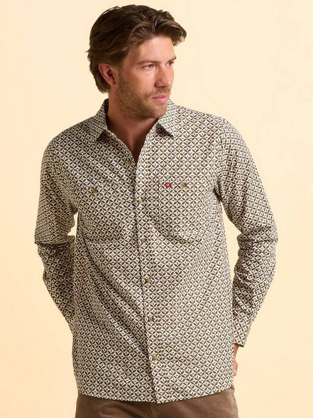 Коттон рубашка Regular Fit с принтом Caldbeck Brakeburn, Brown
Коттон рубашка Regular Fit с принтом Caldbeck Brakeburn, Brown