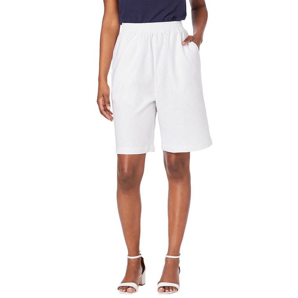 Женские льняные шорты Jessica London больших размеров, белый
Женские льняные шорты Jessica London больших размеров, белый