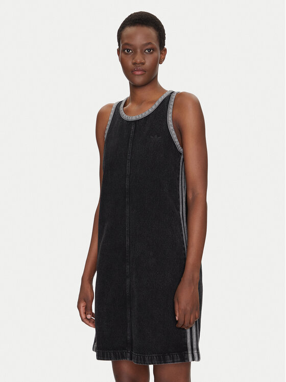 Облегающее джинсовое платье adicolor Denim 3-Stripes JD3108 Adidas, черный
Облегающее джинсовое платье adicolor Denim 3-Stripes JD3108 Adidas, черный