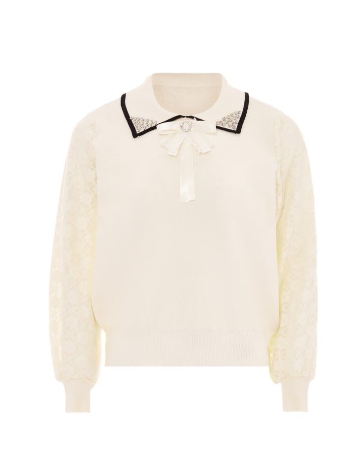 Пуловер nascita, цвет wollweiss schwarz
Пуловер nascita, цвет wollweiss schwarz