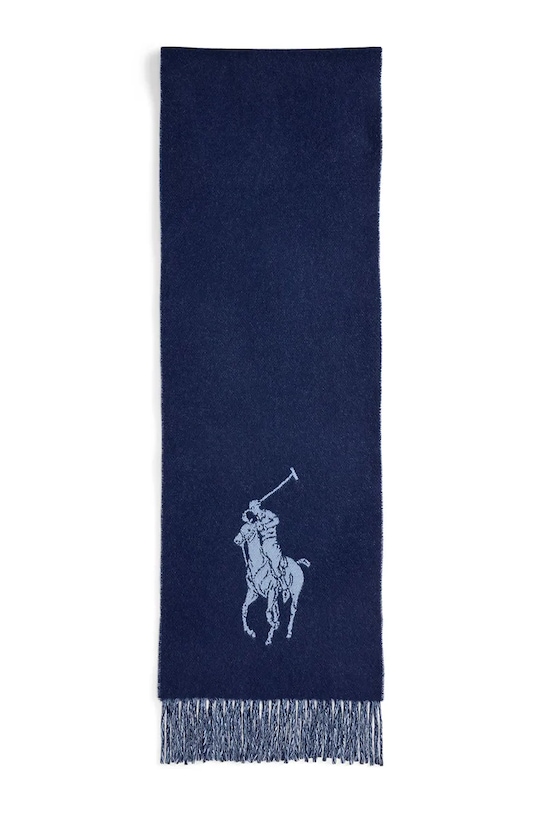 Шерстяной шарф Polo Ralph Lauren, темно-синий
Шерстяной шарф Polo Ralph Lauren, темно-синий