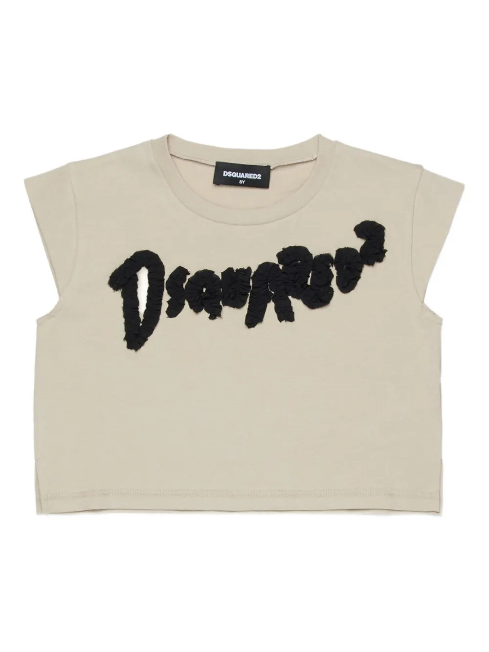 Топ с логотипом Dsquared2 Kids, светло-коричневый
Топ с логотипом Dsquared2 Kids, светло-коричневый