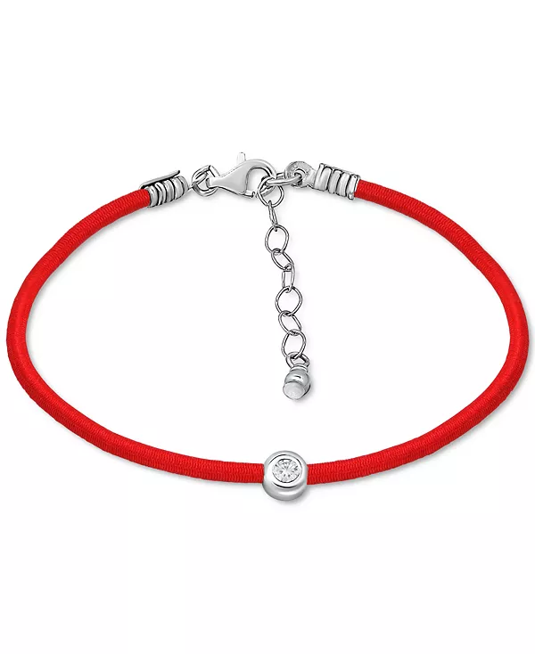 Браслет на лодыжку с оправой из кубического циркония из стерлингового серебра, созданный для Macy's Giani Bernini, red
Браслет на лодыжку с оправой из кубического циркония из стерлингового серебра, созданный для Macy's Giani Bernini, red