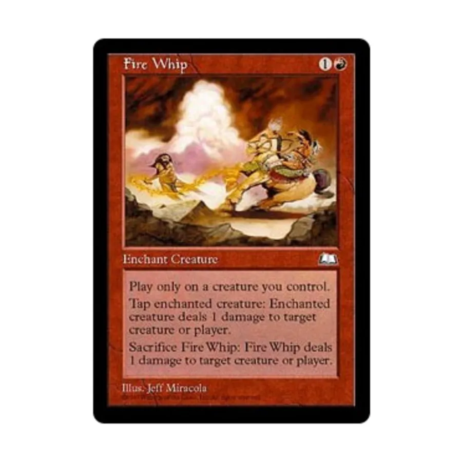 CCG Огненный кнут (С), MTG - Weatherlight
CCG Огненный кнут (С), MTG - Weatherlight