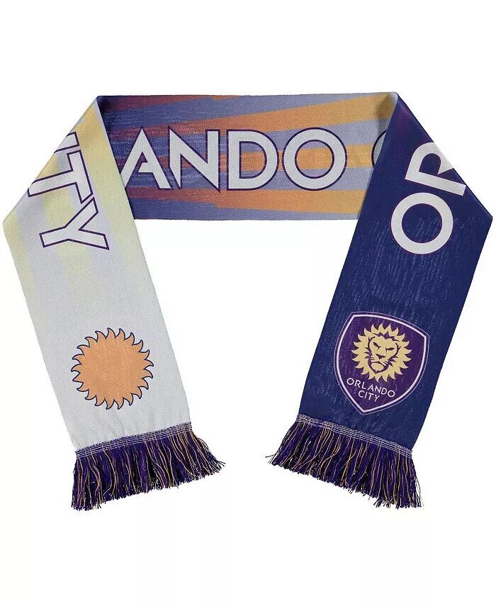 Мужской и женский двусторонний шарф из джерси Orlando City SC на крючках Ruffneck Scarves
Мужской и женский двусторонний шарф из джерси Orlando City SC на крючках Ruffneck Scarves