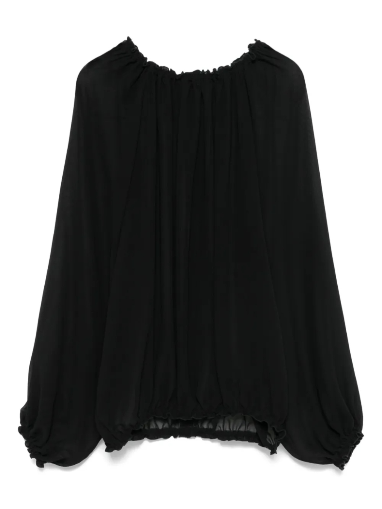 Блузка с оборками Blanca Vita, черный
Блузка с оборками Blanca Vita, черный