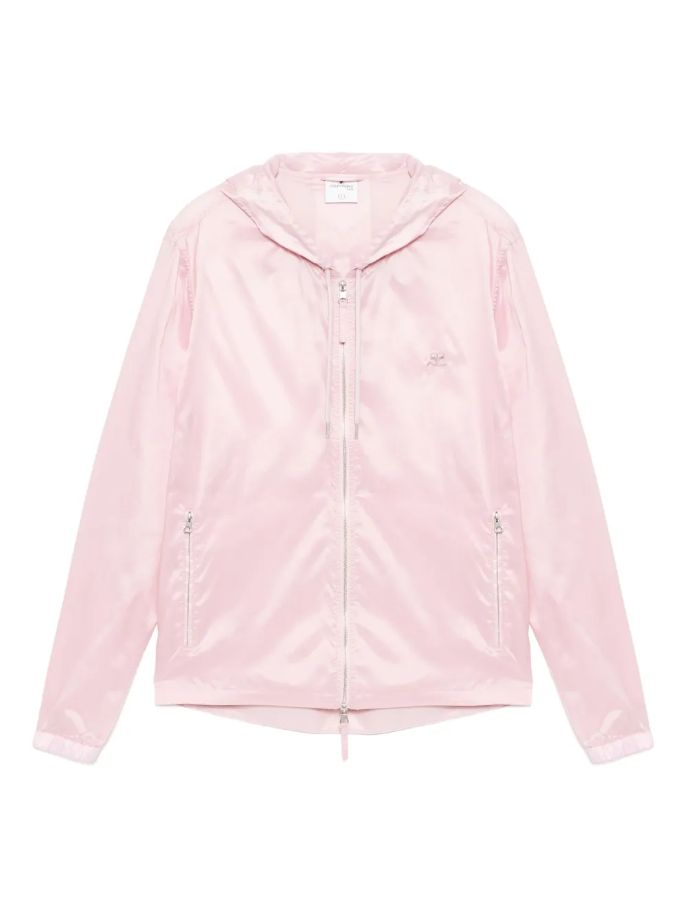 Ветровка с капюшоном Courrèges, розовый 
Ветровка с капюшоном Courrèges, розовый