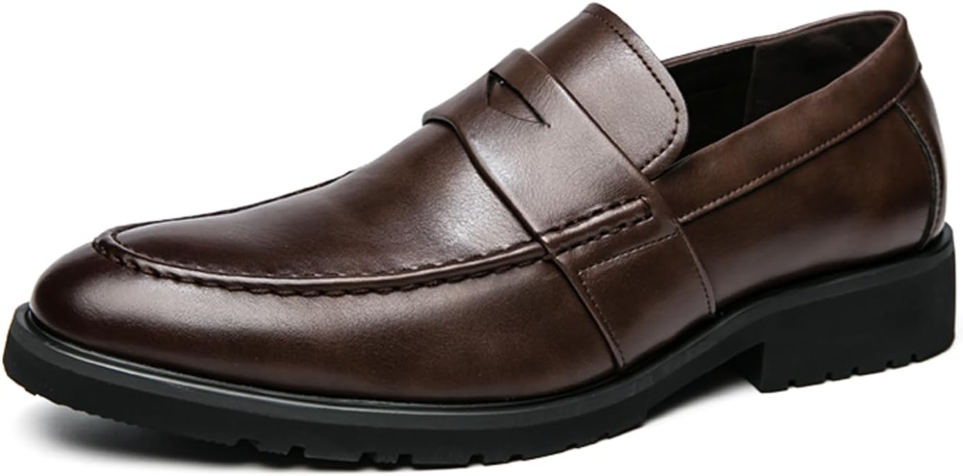 Мужские повседневные лоферы без шнурков - мягкие, легкие и стильные, идеально подходят и повседневной носки, универсальный дизайн мокасин для любого случая Aokisx, коричневый
Мужские повседневные лоферы без шнурков - мягкие, легкие и стильные, идеально подходят и повседневной носки, универсальный дизайн мокасин для любого случая Aokisx, коричневый
