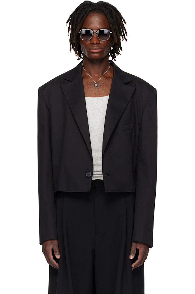 Приталенный жакет с разрезами Lu'U Dan, черный
Приталенный жакет с разрезами Lu'U Dan, черный