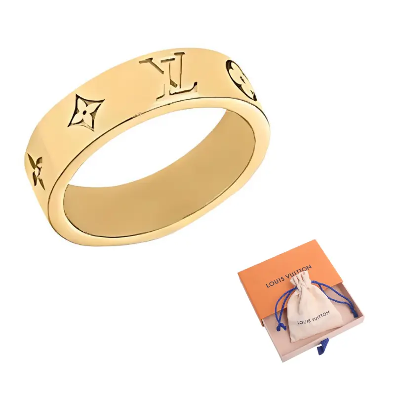 Кольцо тонкое Lv Mosaic LOUIS VUITTON, золотой
Кольцо тонкое Lv Mosaic LOUIS VUITTON, золотой