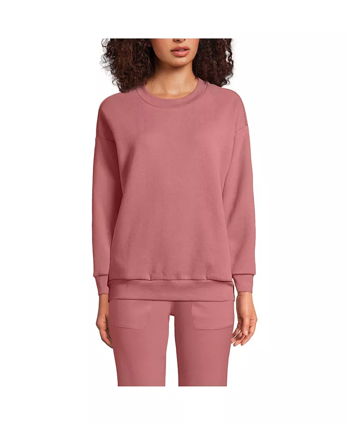 Женская толстовка Serious Sweats, свободный джемпер с длинным рукавом и круглым вырезом - комплект сверху Lands' End, красный
Женская толстовка Serious Sweats, свободный джемпер с длинным рукавом и круглым вырезом - комплект сверху Lands' End, красный