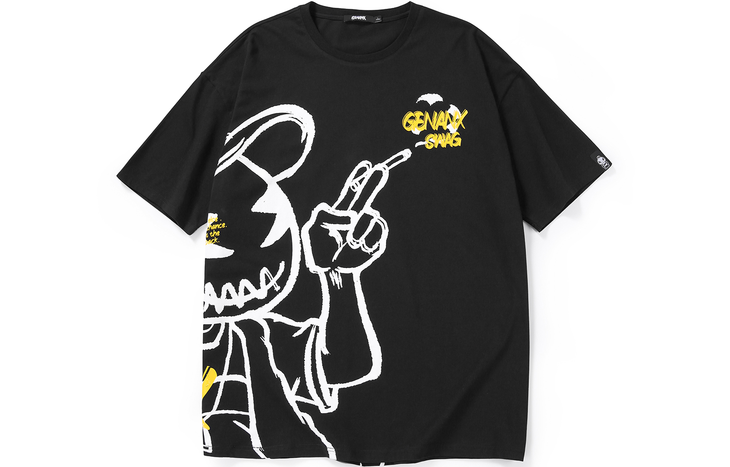 Футболка унисекс GENANX, белая
Футболка унисекс GENANX, белая