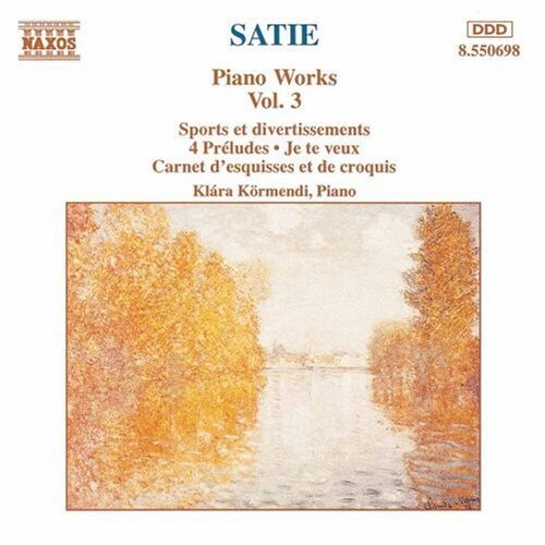 CD диск Satie / Koermendi: Piano Works 3
CD диск Satie / Koermendi: Piano Works 3