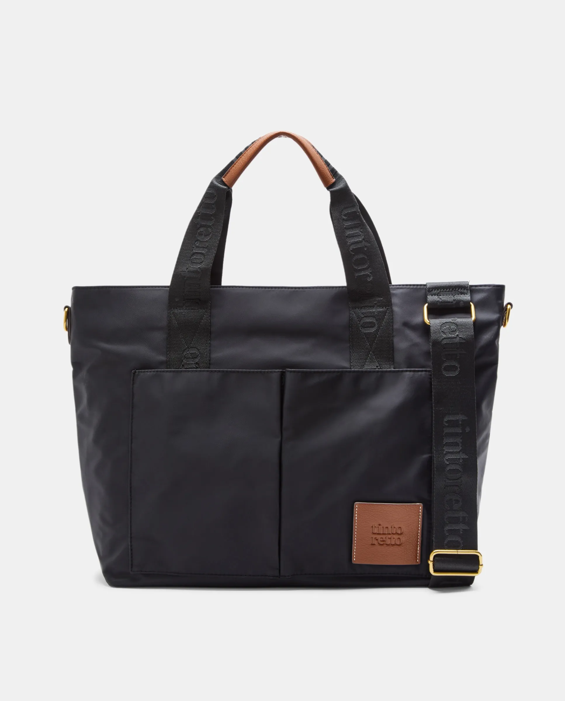 Женский рюкзак из нейлона Tintoretto, черный
Женский рюкзак из нейлона Tintoretto, черный